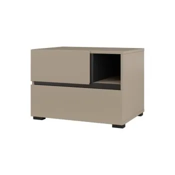 Szafka nocna CROSS S-2S congo/czarna