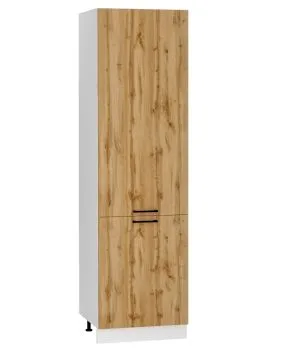 Szafka pod zabudowę lodówki 60 BONO D60 LO P/L 2133 dąb złoty