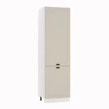 Szafka pod zabudowę lodówki 60 ADELE D60 LO P/L 2133 beżowy mat