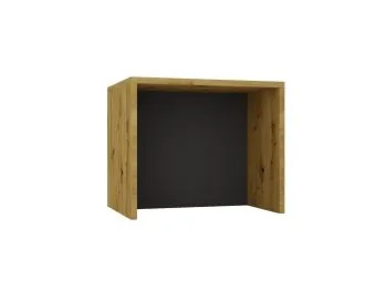 Wyspa kuchenna 90 cm dąb artisan/szary