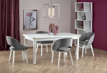 Stół rozkładany FLORIAN 160(228)x90 biały