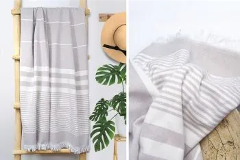 Ręcznik Plażowy ELEGANT 90x180 beżowy