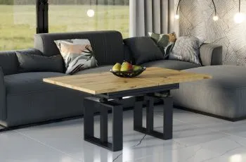 Ława rozkładana podnoszona EMPOLI 110(170)x65 dąb artisan