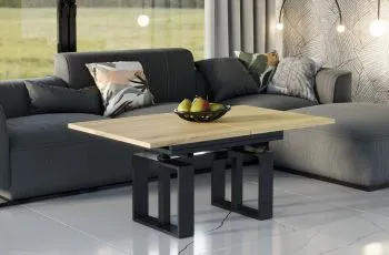 Ława rozkładana podnoszona EMPOLI 110(170)x65 dąb natura