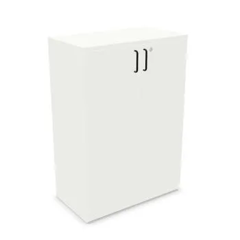 Komoda biurowa EASY SPACE CABINET H-D2 3-OH 80cm biała zamykana