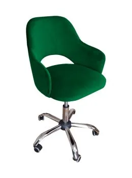 Fotel IZMA VELVET zielony
