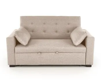 Sofa rozkładana z funkcją spania PAULINIO beżowa