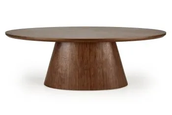Stół owalny VAGNER 220x98 orzech