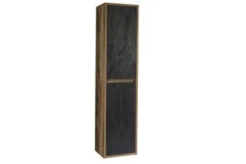 Szafka łazienkowa HAMPTON CONCRETE 800-01 40 cm ciemny beton/dąb