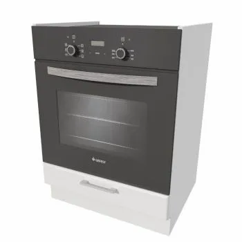 Szafka pod piekarnik 60 NATALIA DK60 biała połysk