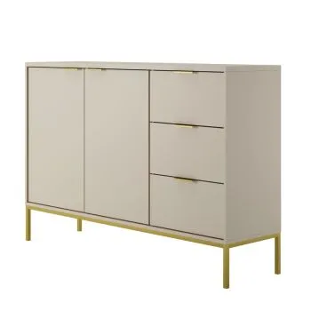 Komoda AUSTIN 150 kaszmir/złota
