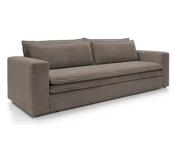 Sofa rozkładana LUNA jasna brązowa