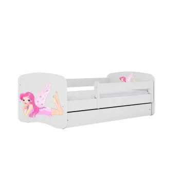 Łóżko dziecięce BABY DREAMS 140x70 wróżka ze skrzydełkami