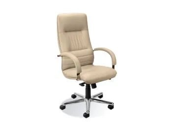 Fotel biurowy LINEA LE06 beżowy
