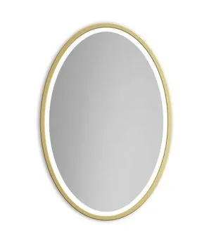 Lustro łazienkowe OVAL 50x70 z oświetleniem LED EXCLUSIVE