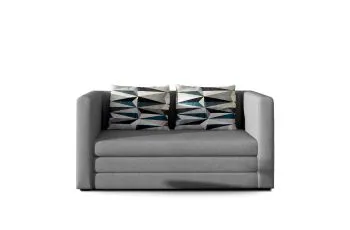 Sofa rozkładana z funkcją spania NEVA szara