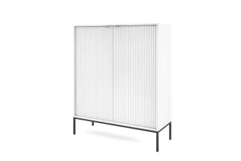 Komoda MILONA 2D 104 cm biała mat