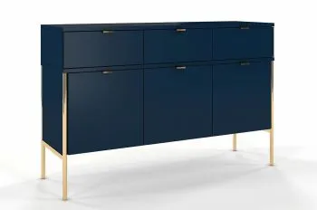 Komoda POLKA 120 granatowa