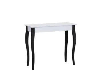 Konsola LILLO 85x35 biała/czarna