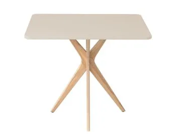 Stół CUTTI 55x80 cappuccino/jesion