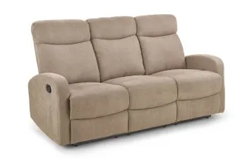 Sofa OSLO 3S beżowa z funkcją rozkładania