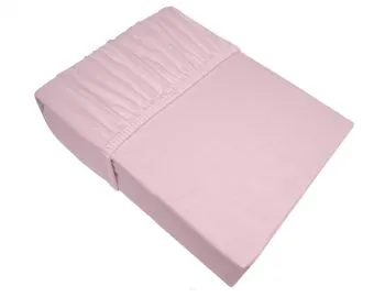 Prześcieradło z gumką Jersey Bielbaw 100x200 pudrowe 160 g/m2 Premium