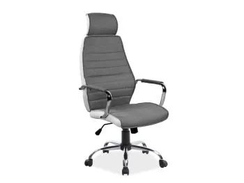 Fotel biurowy Q-035 szary