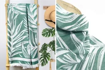 Ręcznik Plażowy RIO 90x180 zielony Premium