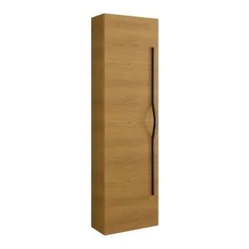Szafka łazienkowa PILAR 1D 45x160cm dąb karmel