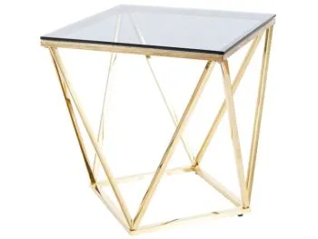 Ława SILVER B 50x50 złota