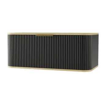 Szafka pod umywalkę nablatową RIVELA 1S 80cm czarna