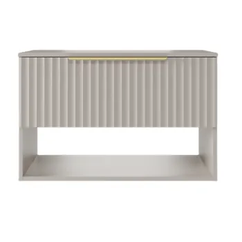 Szafka pod umywalkę nablatową TIBU 2.0 1S 80cm kaszmirowa