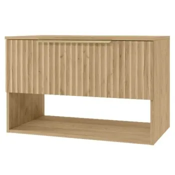 Szafka pod umywalkę nablatową TIBU 2.0 1S 80cm dąb złoty