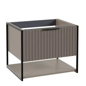Szafka pod umywalkę TURF LOVERS GREY 60-1S 60cm szara