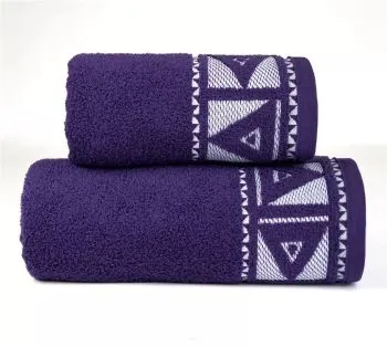 Ręcznik Greno Yolo 70x130 Indygo Fiolet 450g/m2 Premium
