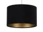 Lampa wisząca HOME 30 czarna/złota elegancka welurowa | MIRAT. w stylu  kolekcja