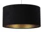 Lampa wisząca HOME 50 czarna/złota welurowa ręcznie robiona | MIRAT. w stylu  kolekcja