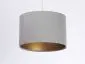 Lampa wisząca HOME 30 szara/złota nowoczesna polskiej produkcji | MIRAT. w stylu  kolekcja