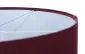 Lampa wisząca HOME 60 bordowa/biała do salonu aksamitna | MIRAT.