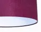 Lampa wisząca HOME 50 fioletowa/biała nad stół welurowa | MIRAT.