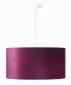 Lampa wisząca HOME 30 fioletowa/biała w stylu glamour | MIRAT.