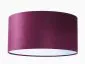 Lampa wisząca HOME 30 fioletowa/biała w stylu glamour | MIRAT.