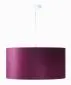 Lampa wisząca HOME 40 fioletowa/srebrna w stylu glamour | MIRAT.