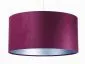Lampa wisząca HOME 60 fioletowa/srebrna nad stół do salonu | MIRAT.