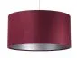 Lampa wisząca HOME 50 bordowa/srebrna nowoczesna polskiej produkcji | MIRAT.