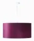 Lampa wisząca HOME 30 fioletowa/złota mała walec | MIRAT.