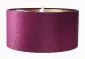 Lampa wisząca HOME 50 fioletowa/złota minimalistyczna w kształcie walca | MIRAT.