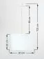 Lampa wisząca HOME 30 biała nowoczesna do salonu | MIRAT.