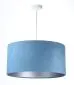 Lampa wisząca HOME 60 błękitna/srebrna nad stół do jadalni | MIRAT. w stylu kolekcja
