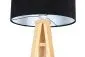Lampa stojąca HOME 50 czarna/biała/sosna do salonu | MIRAT. w stylu  kolekcja